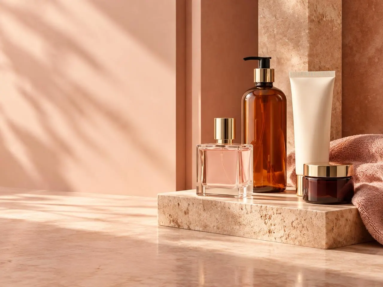 Selectie van parfum, huidverzorging en lichaamsverzorging